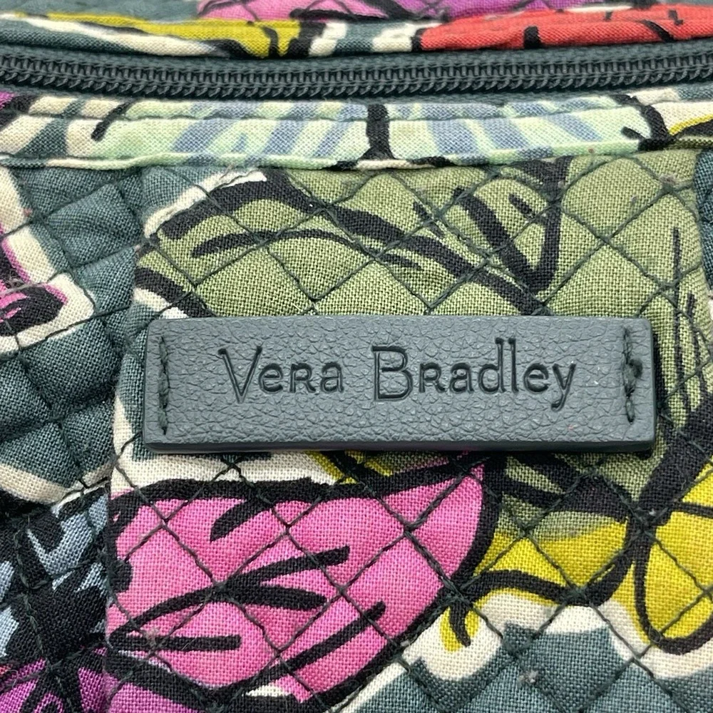Vera Bradley Falling Flowers Multi-Strap Duffel Bag 21605-112 Quilted Tote Bag
